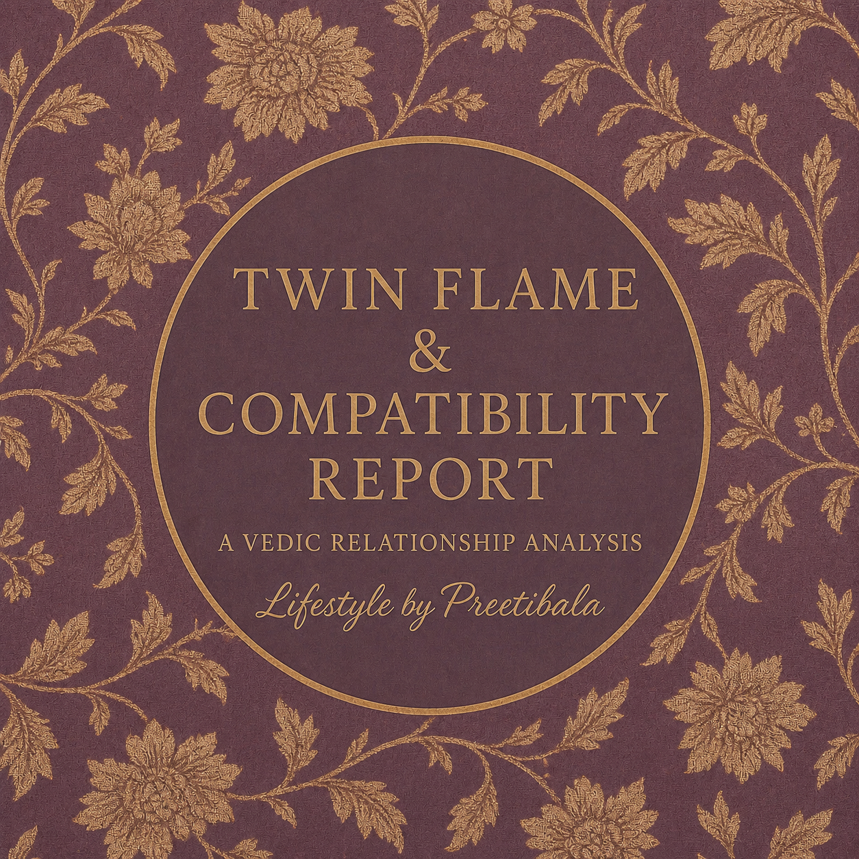Twin Flame & Compatibility Report - Two Souls, One Journey, Revealed Through the Stars.