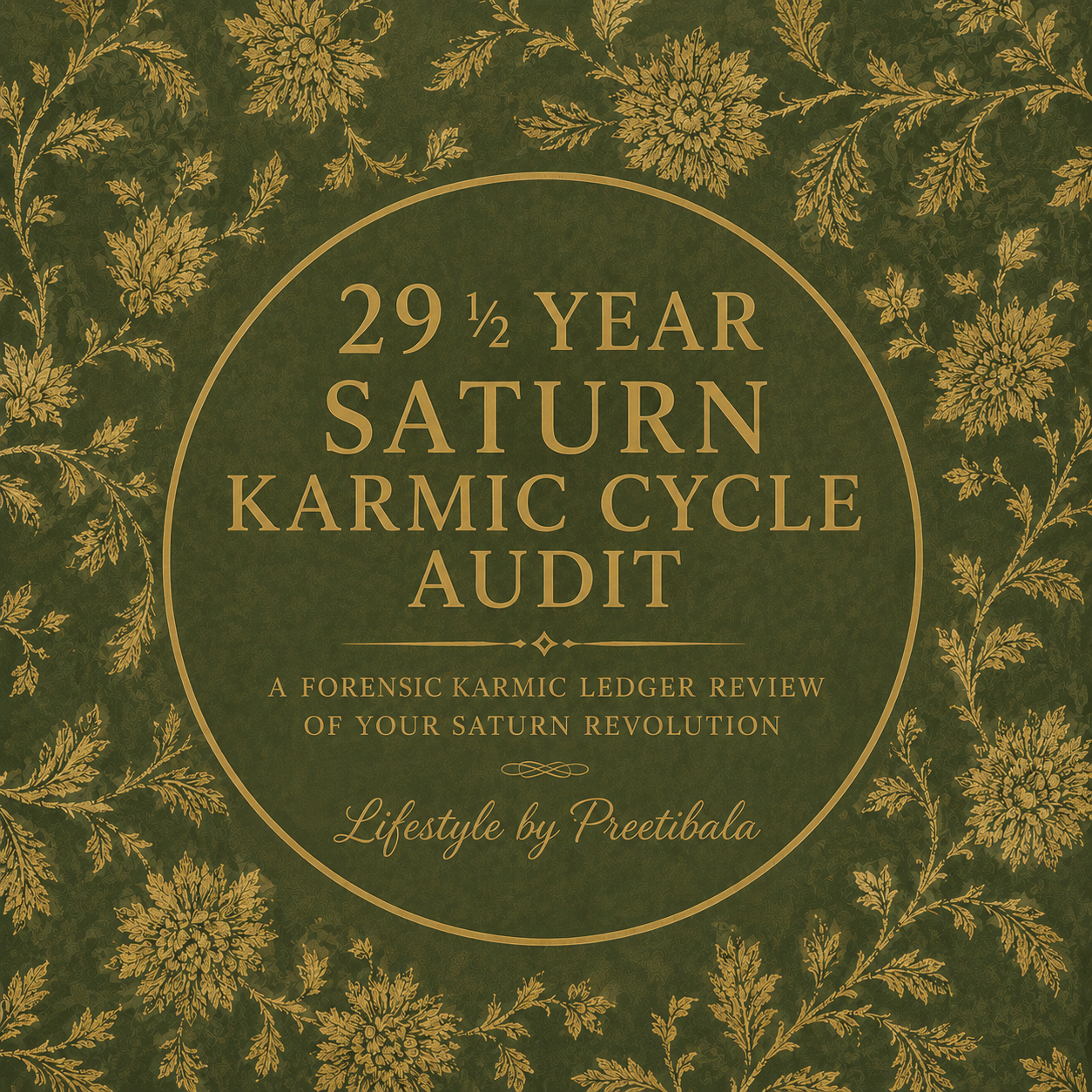 The Saturn Cycle Audit - Your 29.5-year karmic journey revealed.