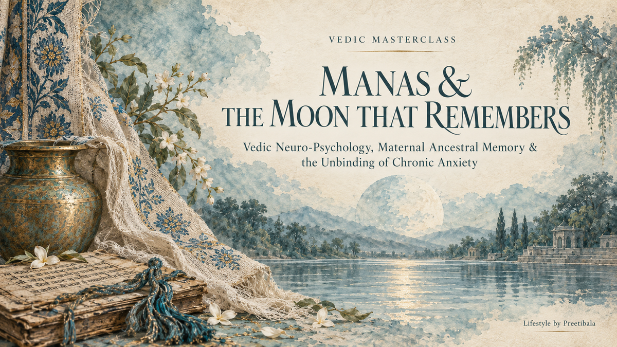 October 3rd Masterclass - Manas & the Afflicted Moon: Inherited Grief of the Maternal Lineage. A Vedic Masterclass by Preetibala