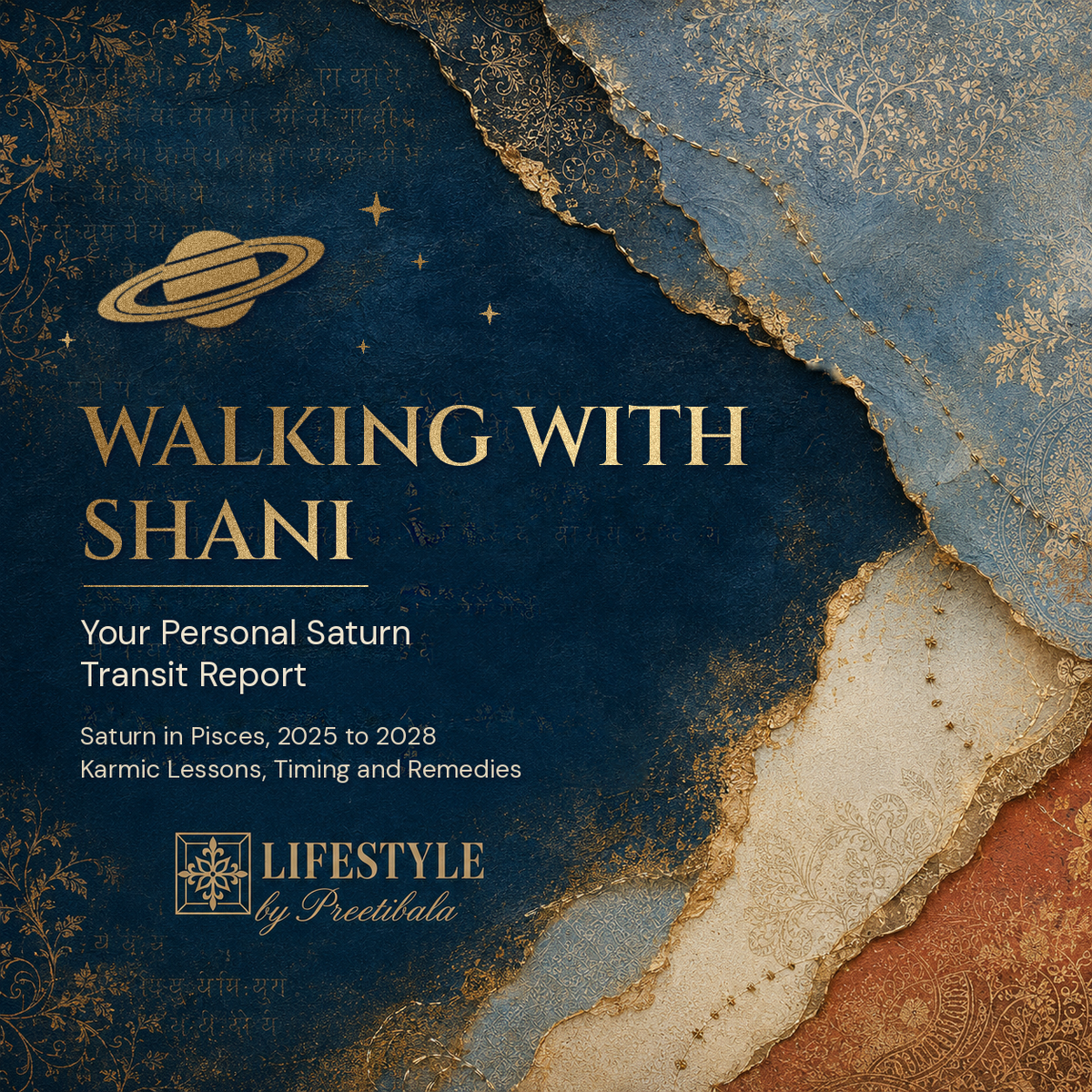 Walking With Shani: Your Personal Saturn Transit Report
